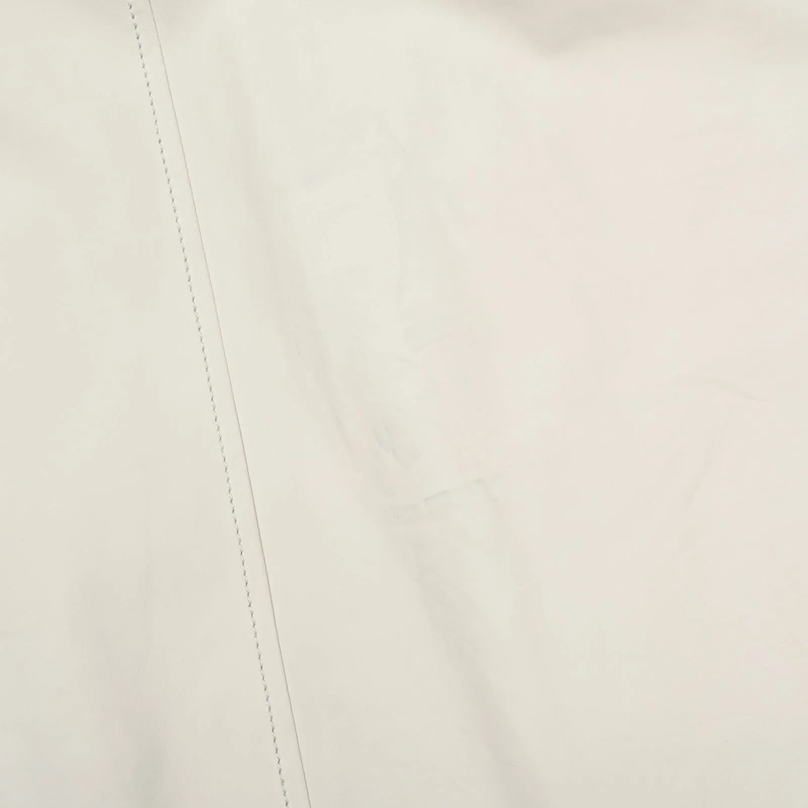 BERLUTI Paris Cream Calfskin Leather Unlined Bomber Blouson Jacket EU 50 US M