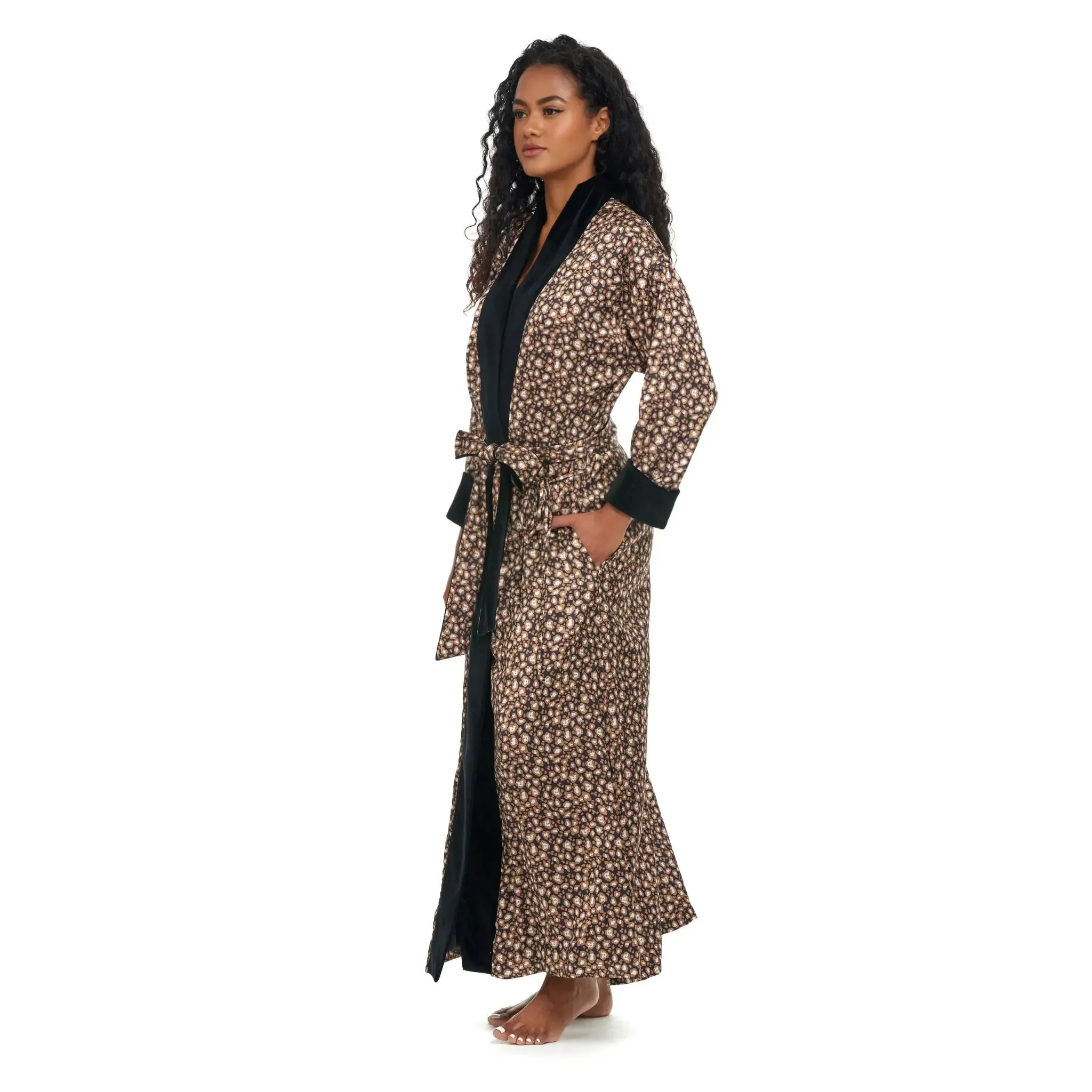 Cheetah Nights women's robes