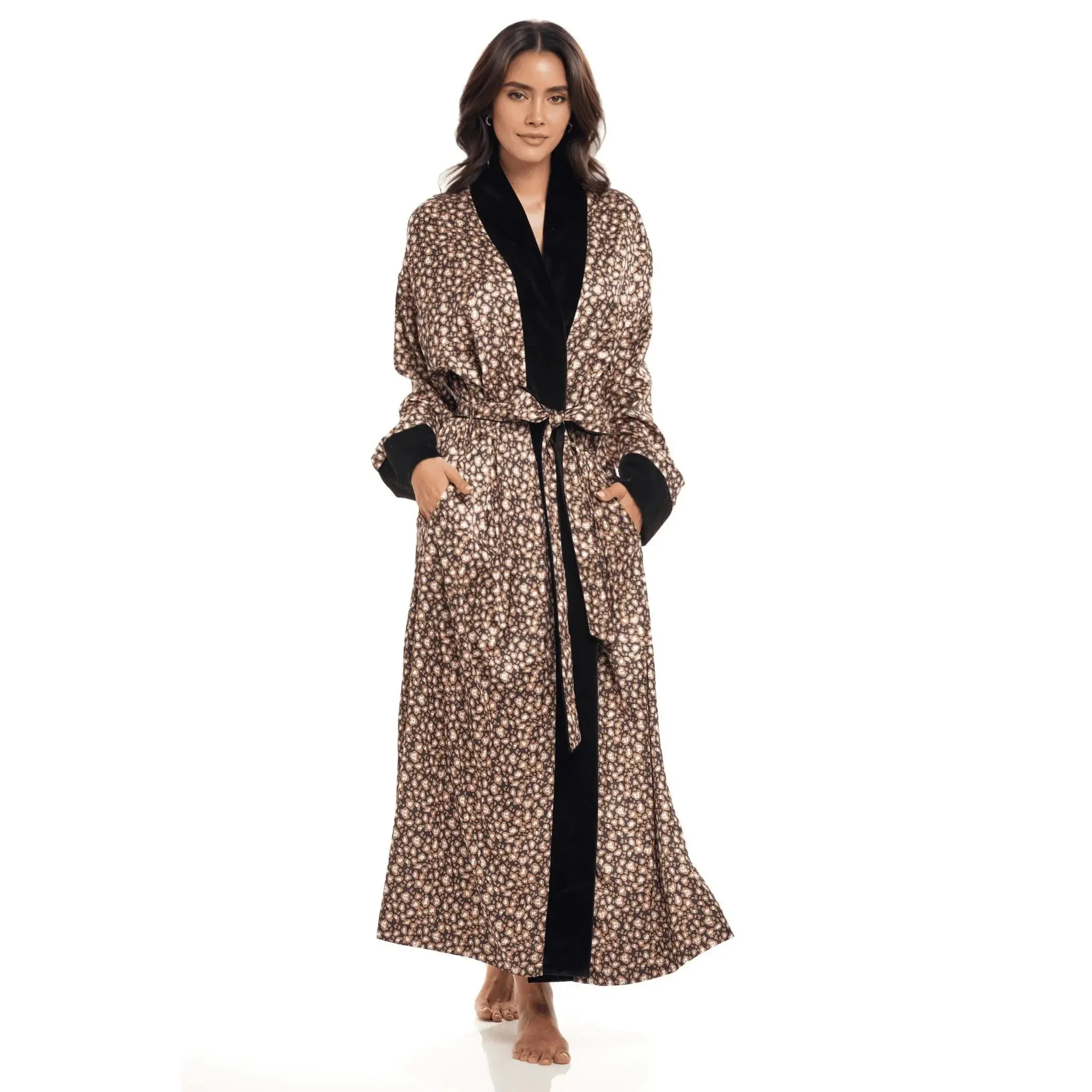 Cheetah Nights women's robes