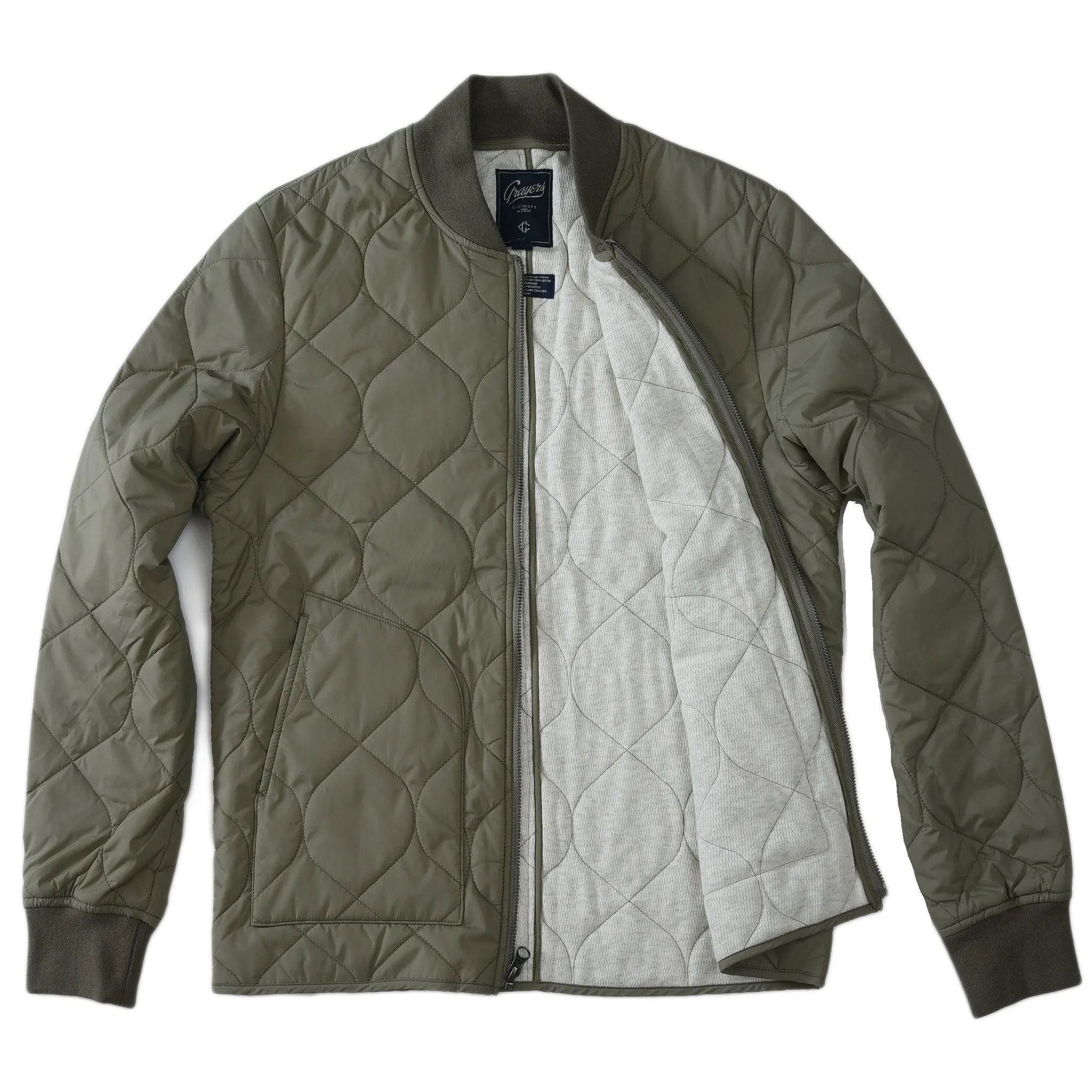 Daines Light Weight Quilted Bomber