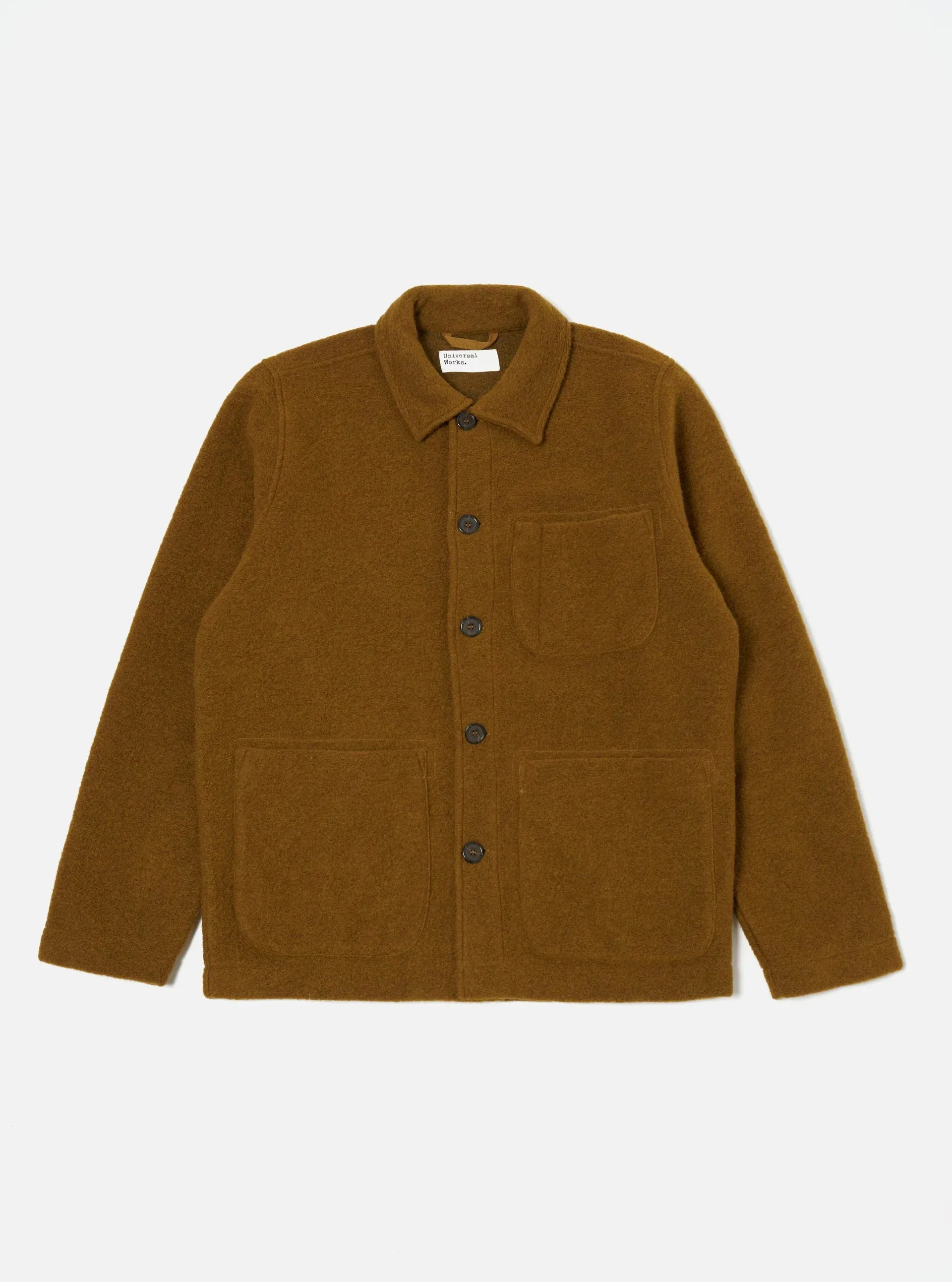 FIELD JACKET WOOL FLEECE MUSTARD / UNIVERSAL WORKS