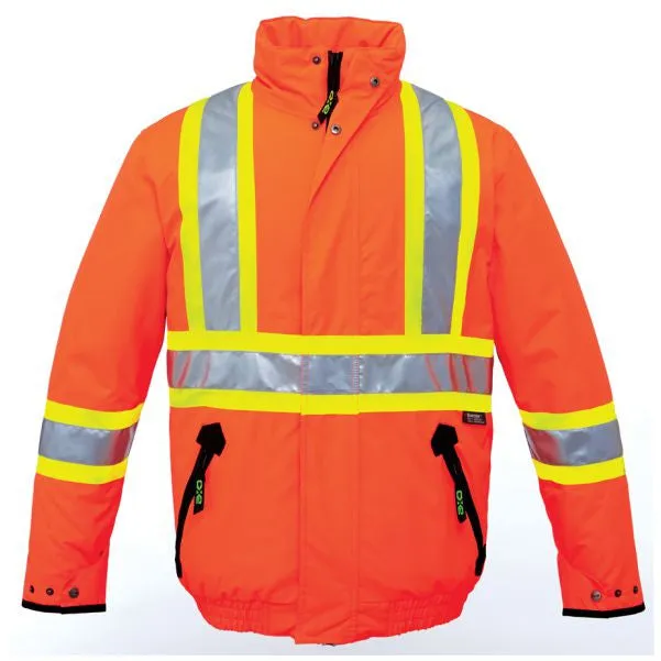 Hi-Vis Insulated Bomber Jacket