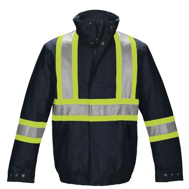 Hi-Vis Insulated Bomber Jacket