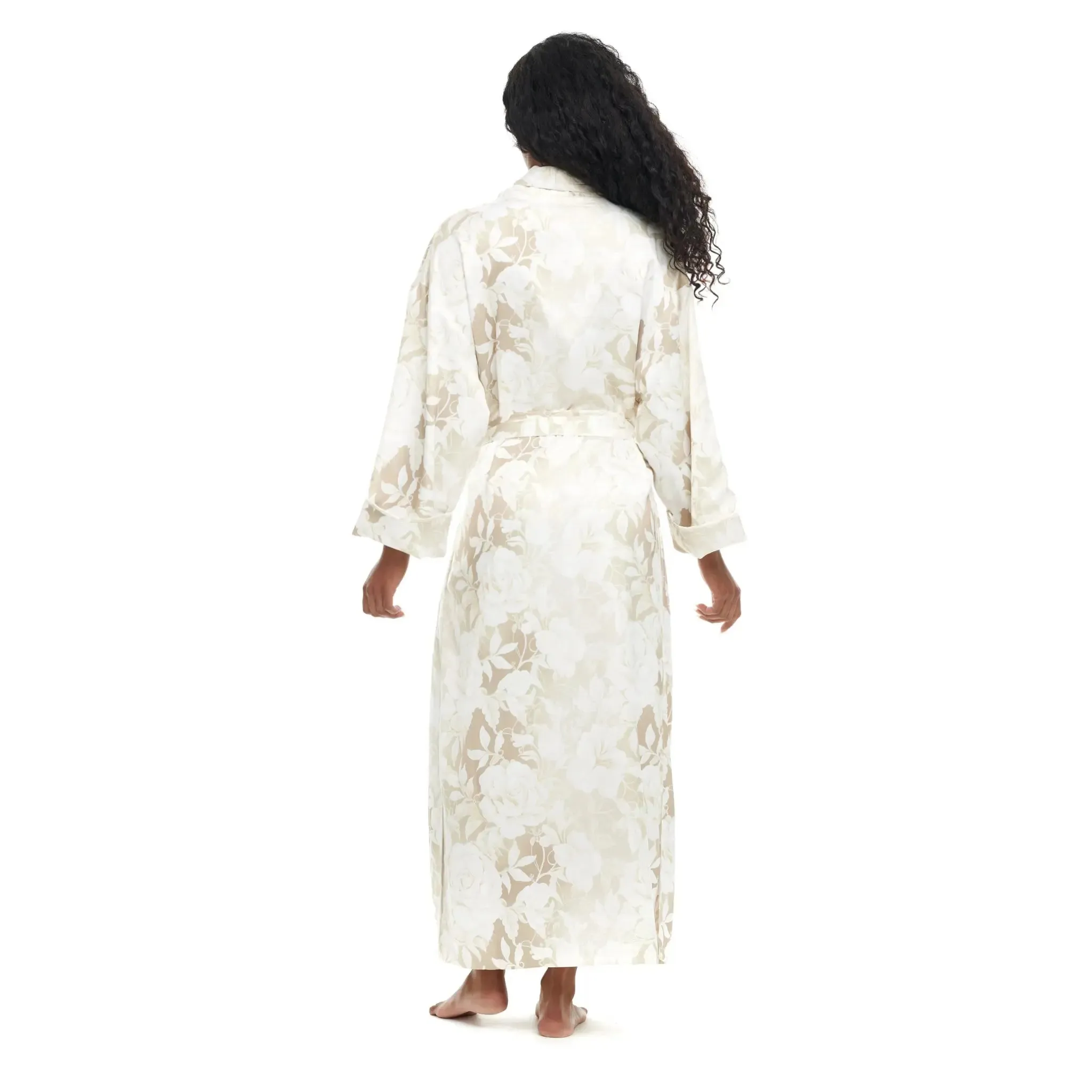 Ivory Romance robe wedding dressing gowns