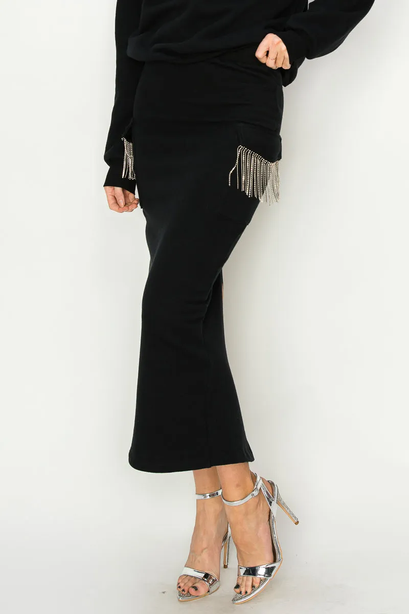 Linda Tassel Skirt