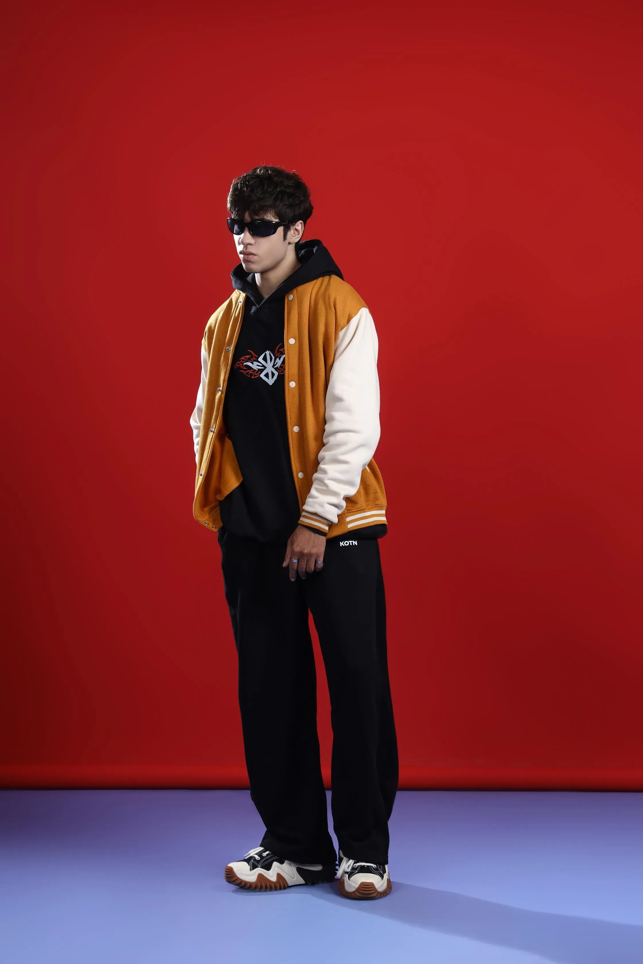MUSTARD VARSITY JACKET