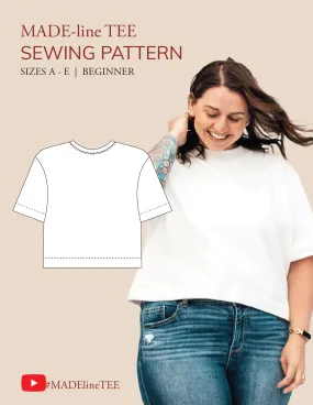 PDF Pattern - MADE-line Tee | Madswick