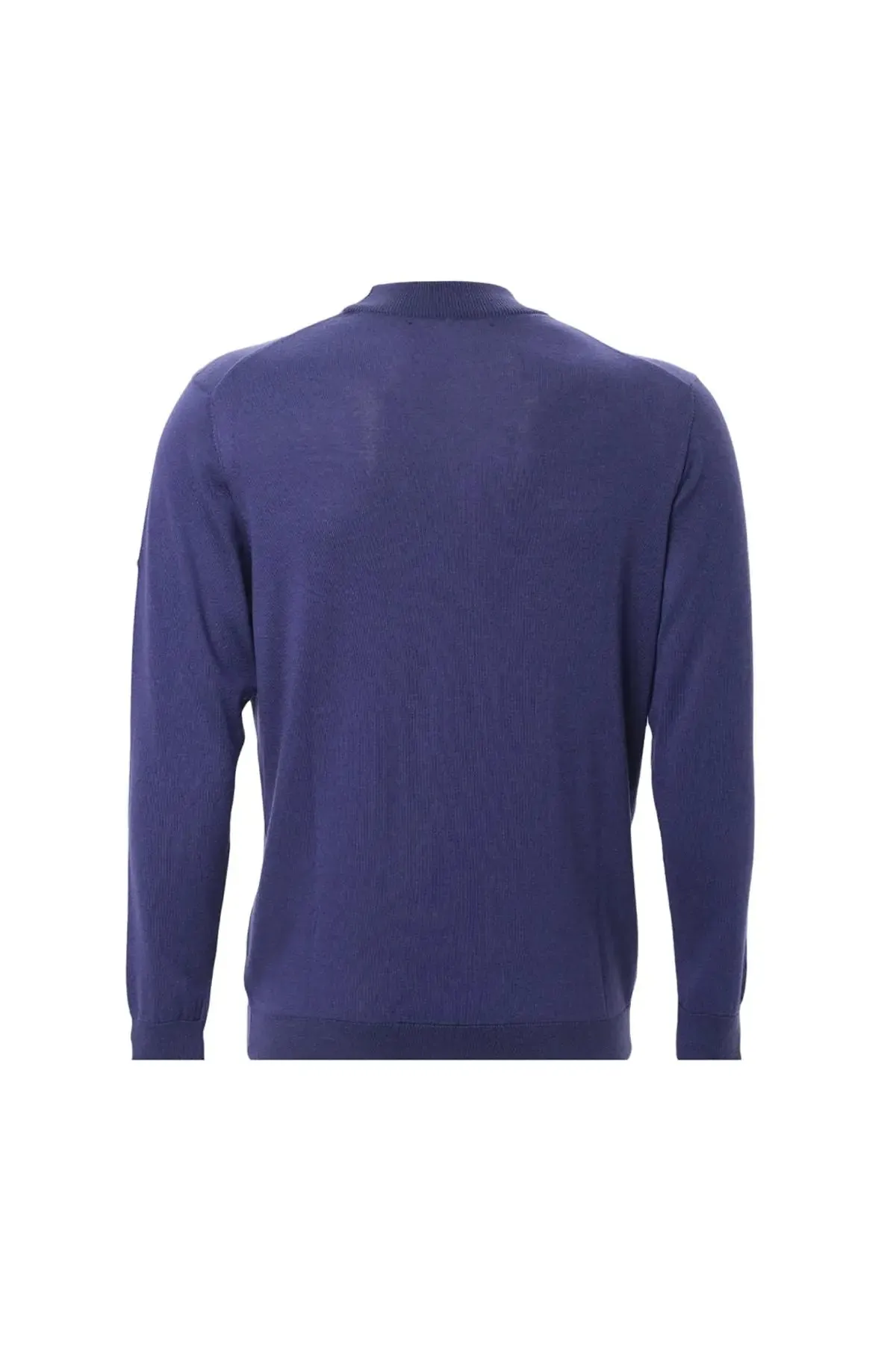 Purple Silk and Cashmere Utku Men's Knitwear