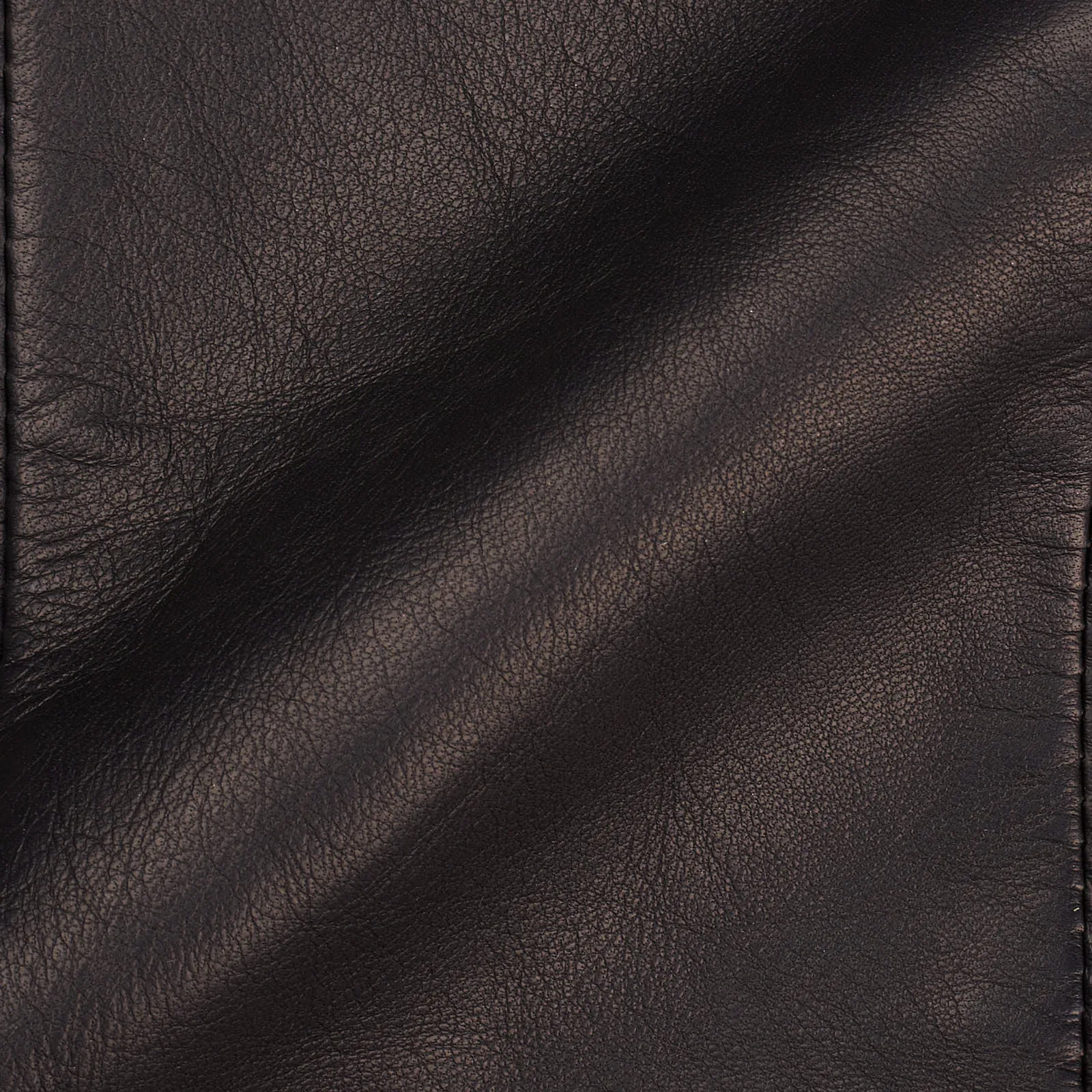 SERAPHIN Black Lamb Leather Fully Lined Bomber Jacket FR 50 US M